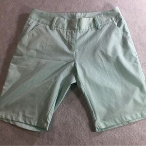 adidas Mint Green Women's Bermuda Shorts SZ 8 gently used